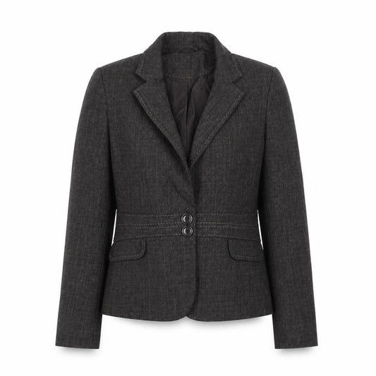 Womens UK Size 12 F&F Regular Brown Suit Jacket