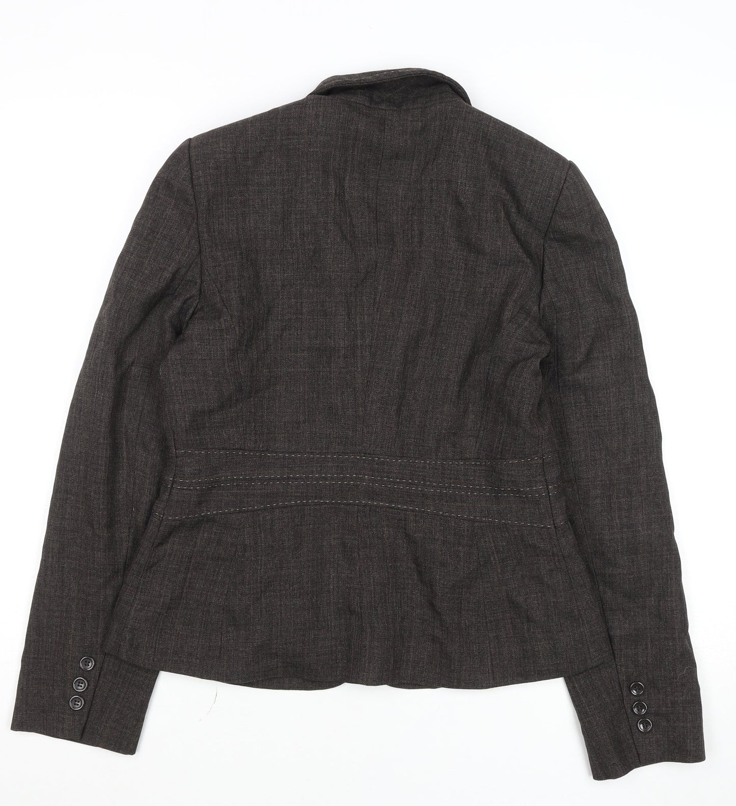 Womens UK Size 12 F&F Regular Brown Suit Jacket