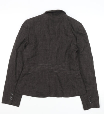 Womens UK Size 12 F&F Regular Brown Suit Jacket