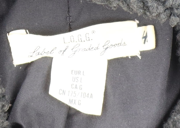 Womens UK Size 14 L.O.G.G. Black Basic Jacket