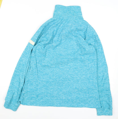 Regatta Women Blue Full Zip Track Jacket Size 14 Outdoor Fleece