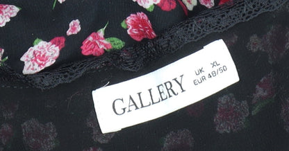 Womens UK Size XL Gallery Fit & Flare Dress