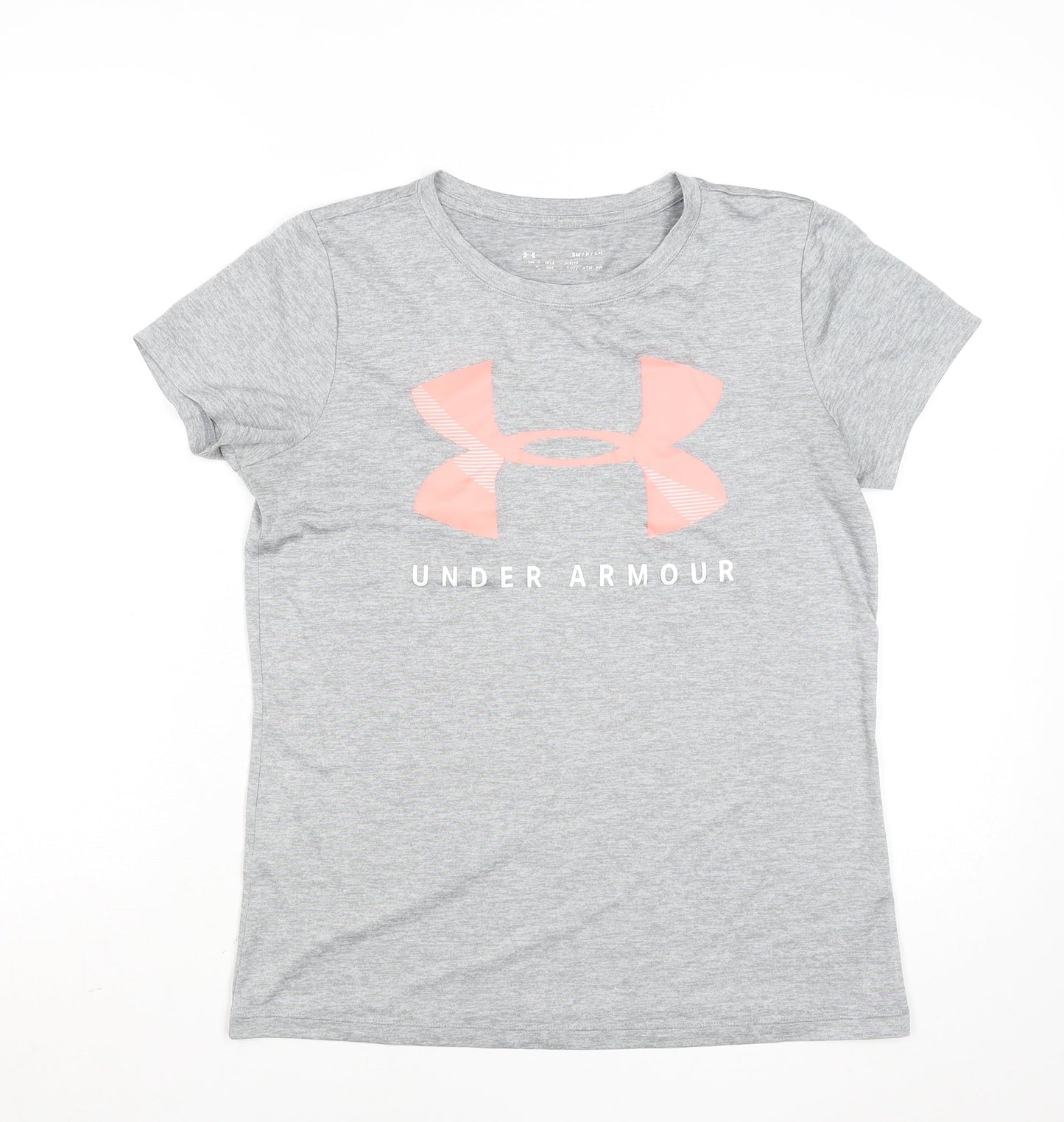 Under Armour Women’s Grey Short Sleeve Sports T-Shirt Size S
