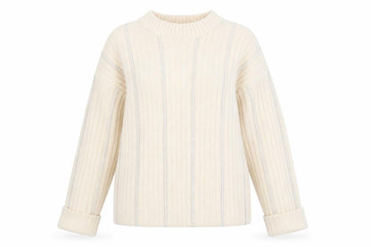 Womens UK Size S Gallery Ivory Pullover Jumper