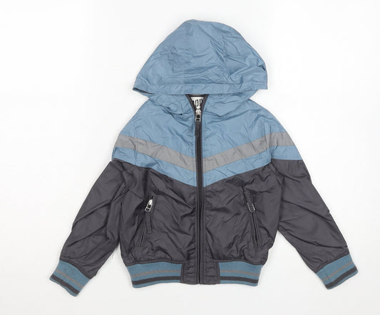 Boys UK Size 3 Years Sports Glory Blue Windbreaker Coat
