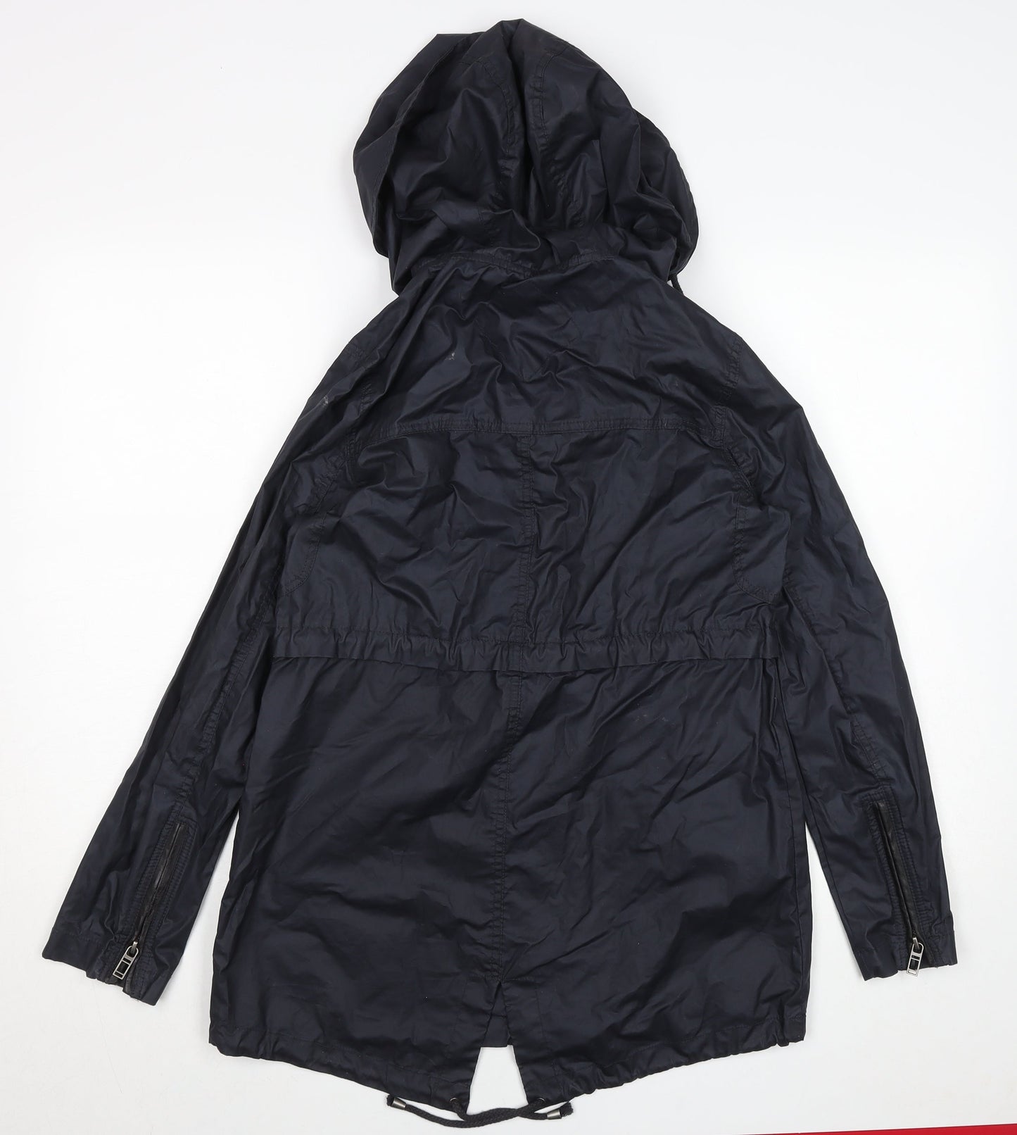 Womens UK Size 6 Atmosphere Black Parka Coat