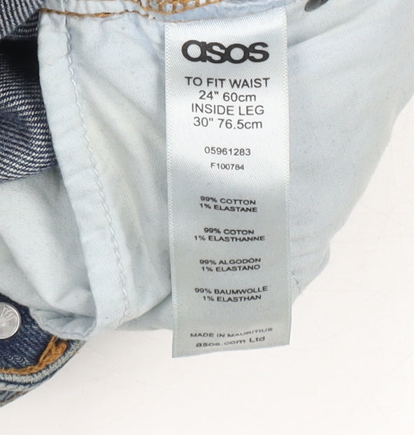 Boys UK Size 24 in ASOS Regular Fit Straight Jeans