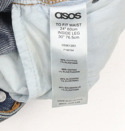 Boys UK Size 24 in ASOS Regular Fit Straight Jeans