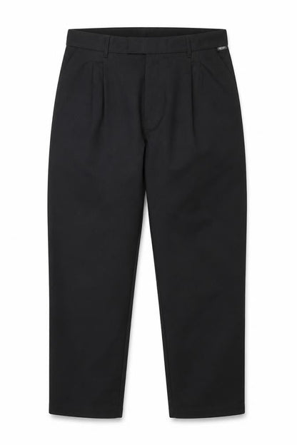 Mens UK Size 38 Trojan Regular Fit Workwear Black Trousers