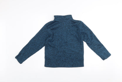 Boys UK Size 7-8 Years Hi Gear Blue 1/4 Zip