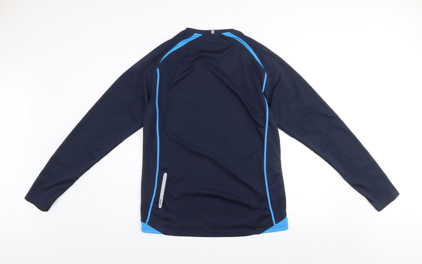 Dunnes Stores XLR8 Men's Blue Long Sleeve Athletic Running Top Size M