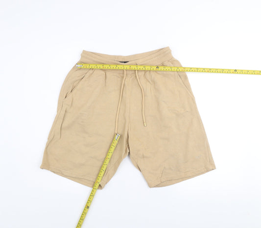 Mens UK Size S Threadbare Regular Fit Sweat Shorts