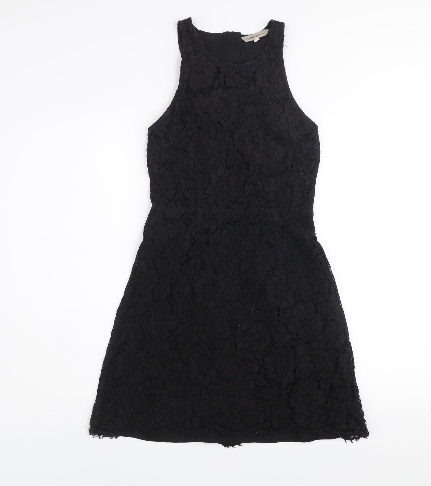 Marks and Spencer Women’s Black Lace A-Line Dress Size 8