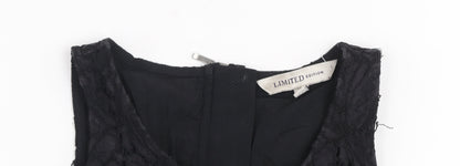 Marks and Spencer Women’s Black Lace A-Line Dress Size 8