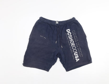 Mens UK Size S DC Shoes Regular Fit Sweat Shorts
