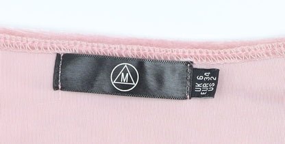 Womens UK Size 6 Motel Pink Wrap Blouse