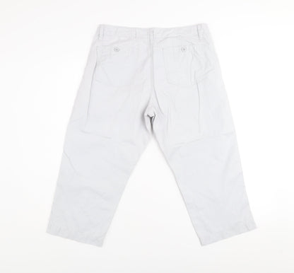 Mountain Warehouse Women’s Grey Capri Trousers Size 10 Lightweight Casual