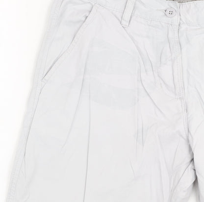 Mountain Warehouse Women’s Grey Capri Trousers Size 10 Lightweight Casual