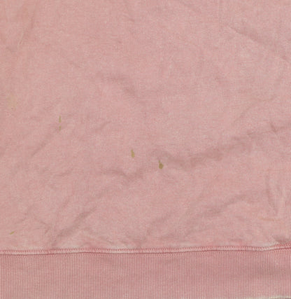Womens UK Size M Zara Pink Pullover Sweatshirt