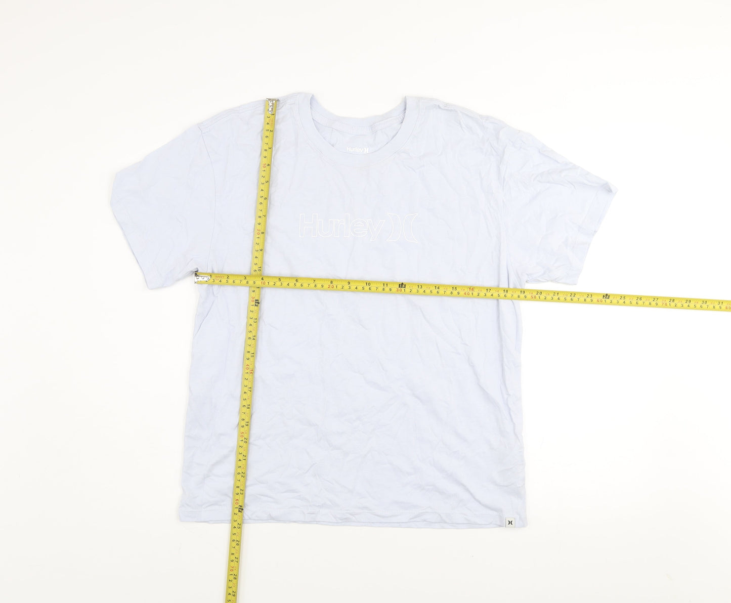 Mens UK Size XL Hurley White  T-Shirt