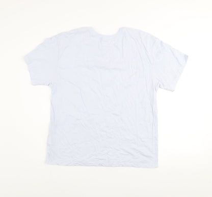 Mens UK Size XL Hurley White  T-Shirt