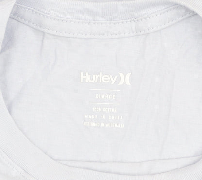 Mens UK Size XL Hurley White  T-Shirt