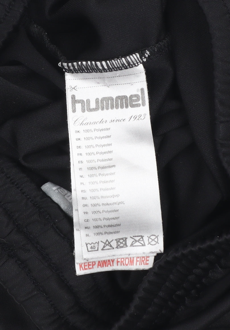 Hummel Mens Black M Athletic Football Shorts Breathable Quick Dry