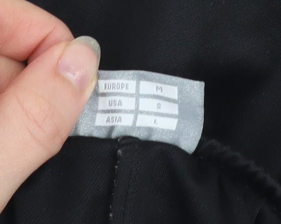 Hummel Mens Black M Athletic Football Shorts Breathable Quick Dry