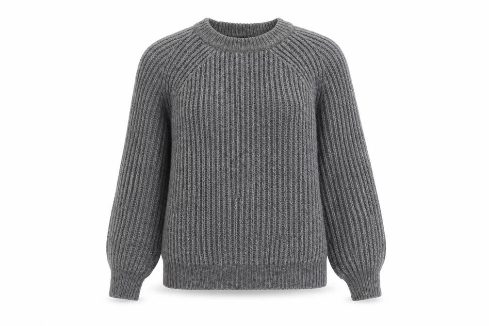 Womens UK Size S Zara Grey Pullover Jumper