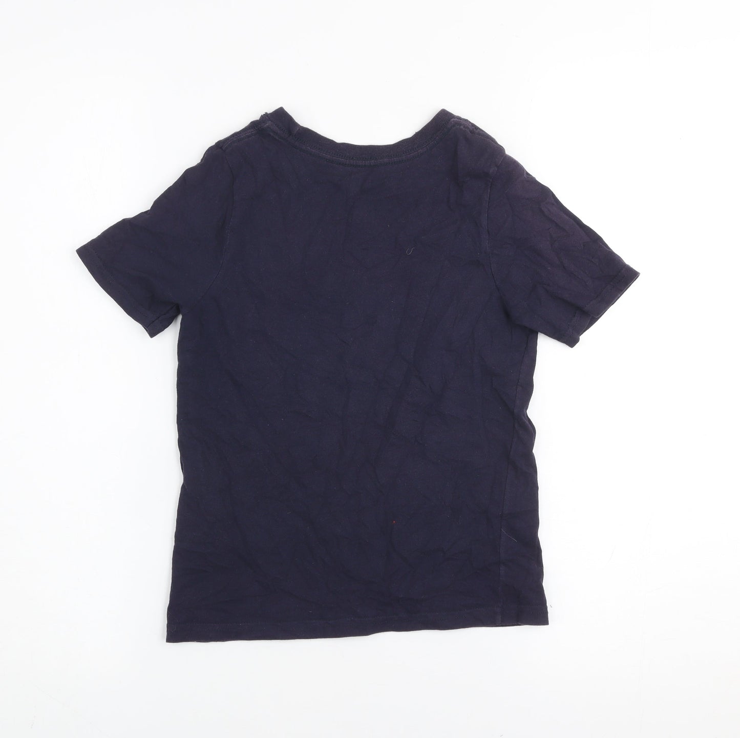 Boys UK Size 6-7 Years NBA Blue Basic T-Shirt