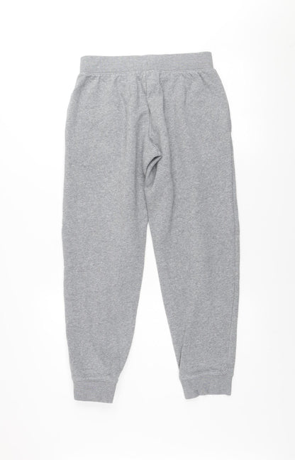 Nike Grey Teens L Jogger Sweatpants Fleece Active Trousers