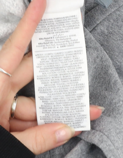 Nike Grey Teens L Jogger Sweatpants Fleece Active Trousers