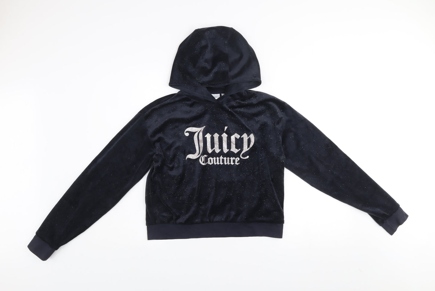 Girls UK Size 14-15 Years Juicy Couture Blue Pullover Hoodie