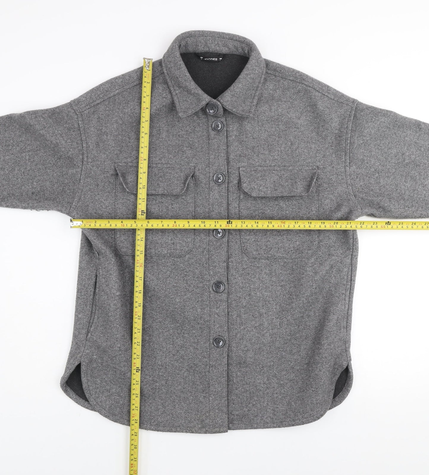 Mens UK Size S Dunnes Grey Basic Jacket