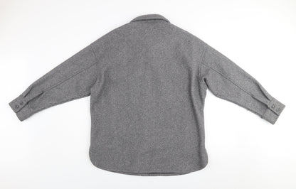 Mens UK Size S Dunnes Grey Basic Jacket