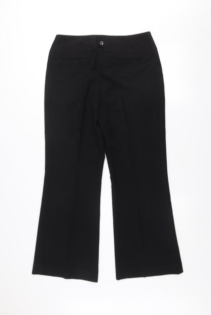 Debenhams Petite Collection Black Trousers Women Size 10 Petite Bootcut