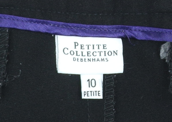 Debenhams Petite Collection Black Trousers Women Size 10 Petite Bootcut
