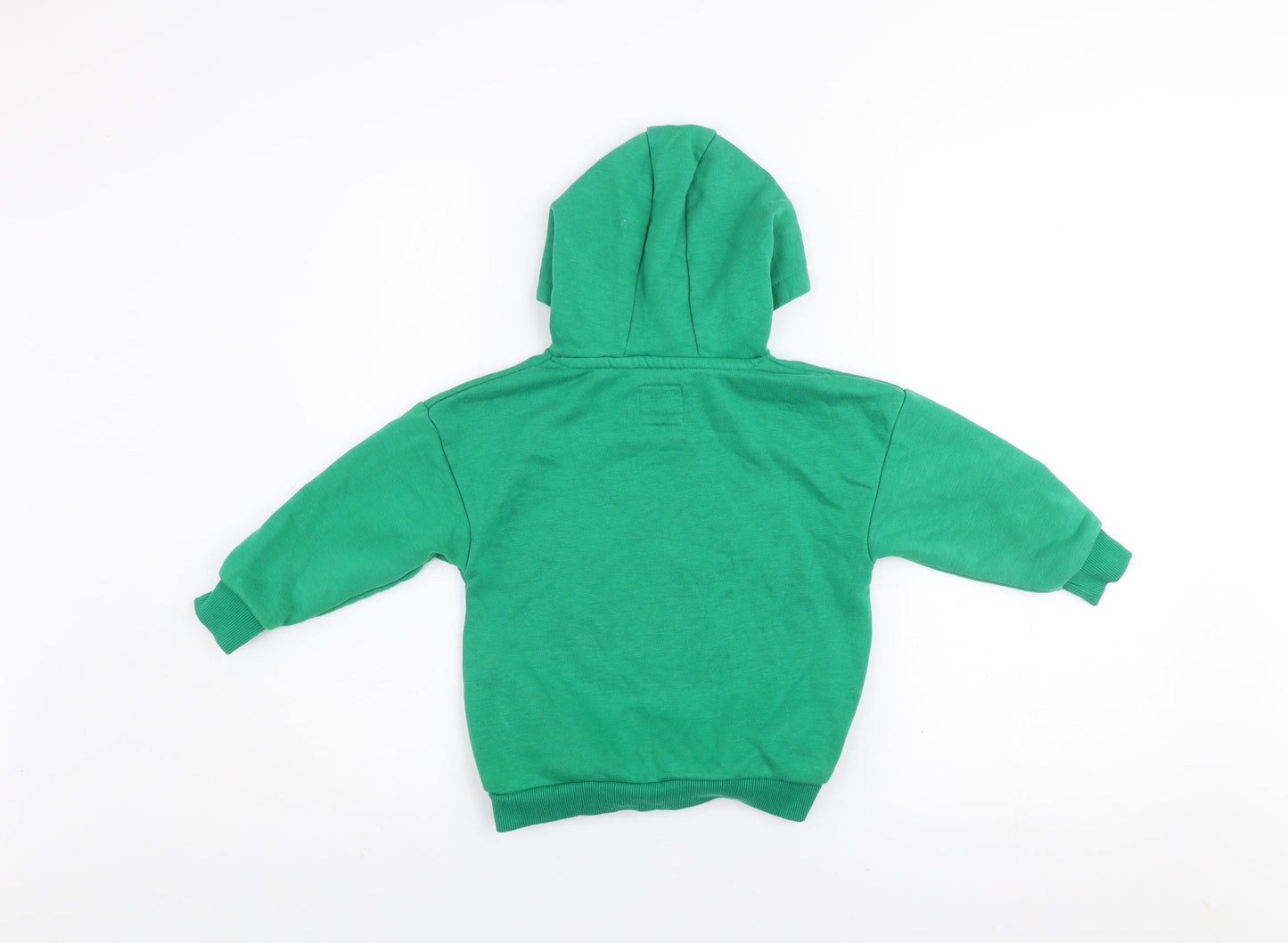 Boys UK Size 3-4 Years The Simpsons Green Pullover Hoodie