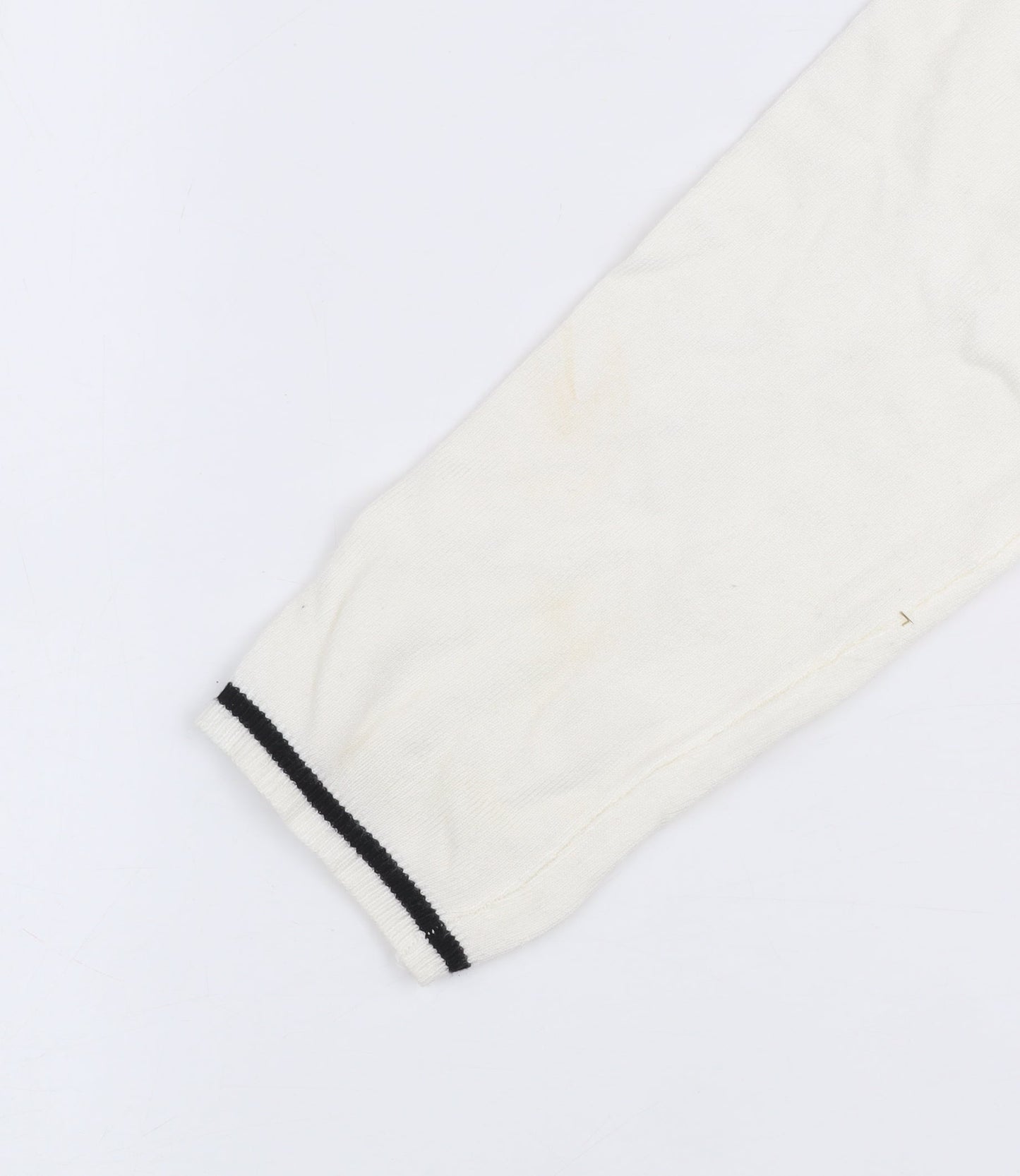 Womens UK Size 12 Stradivarius Ivory Pullover Jumper