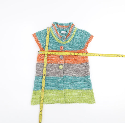 Girls UK Size 4-5 Years NEXT Multicoloured Cardigan Jumper