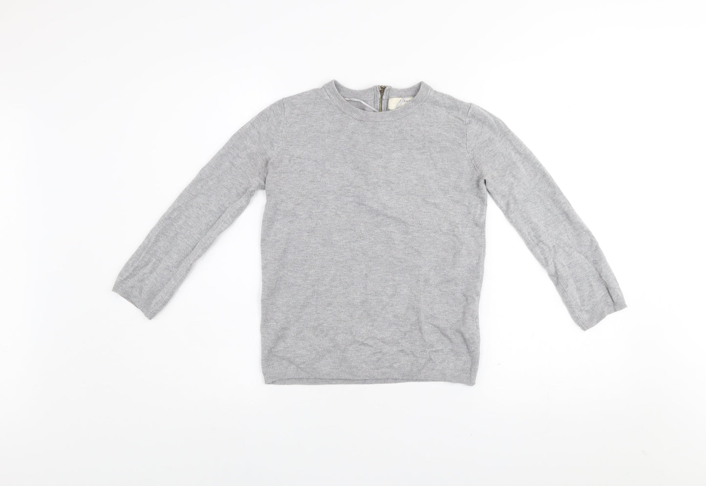 Womens UK Size S Zara Grey Pullover Jumper