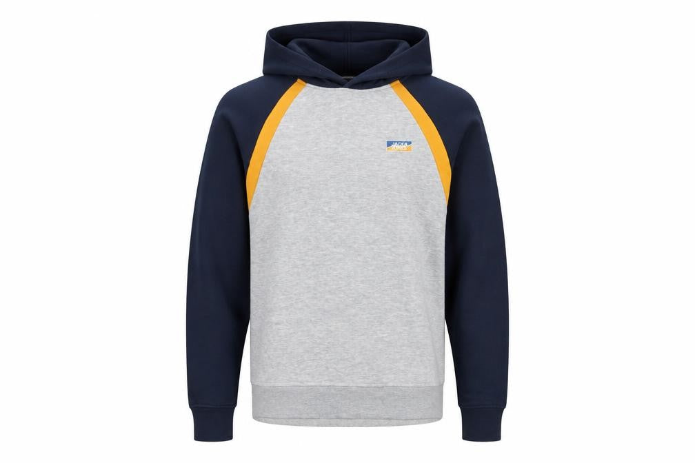 Mens UK Size XL JACK & JONES Grey Pullover Hoodie