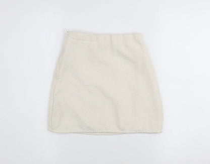 Girls UK Size 9-10 Years H&M A-Line Bouclé Skirt