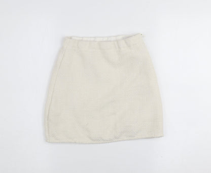 Girls UK Size 9-10 Years H&M A-Line Bouclé Skirt