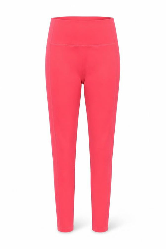 Womens UK Size M ALPHALETE Slim Fit Leggings Red Leggings