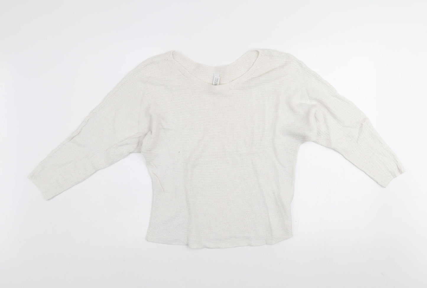 Aéropostale Women’s Ivory Knit Pullover Jumper Size S