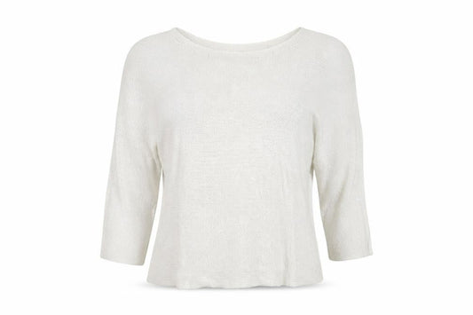Womens UK Size S Aéropostale Ivory Pullover Jumper
