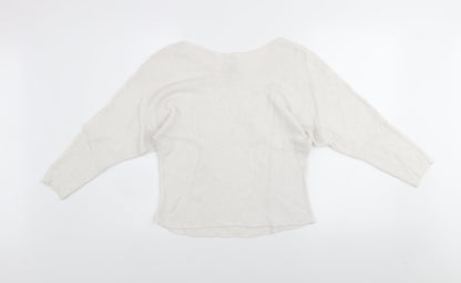 Aéropostale Women’s Ivory Knit Pullover Jumper Size S