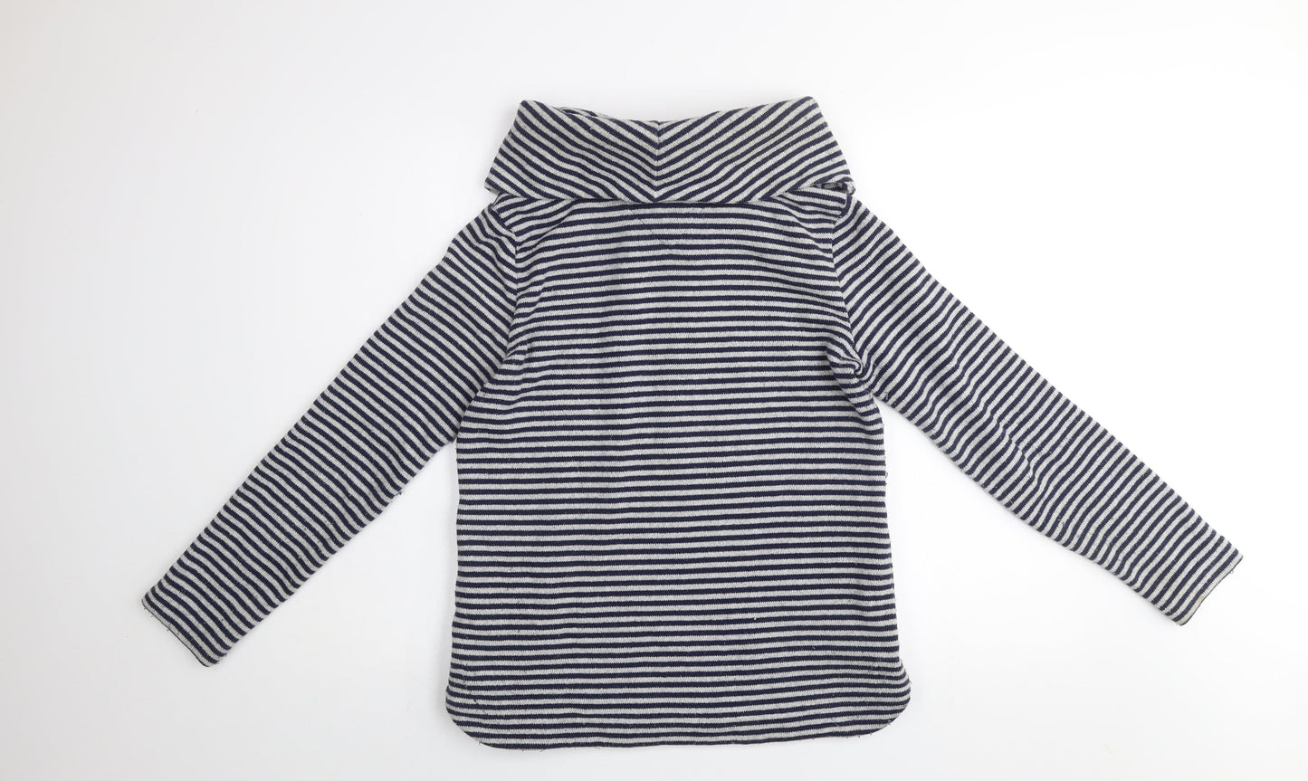 Womens UK Size XS Tommy Hilfiger Blue Pullover Jumper