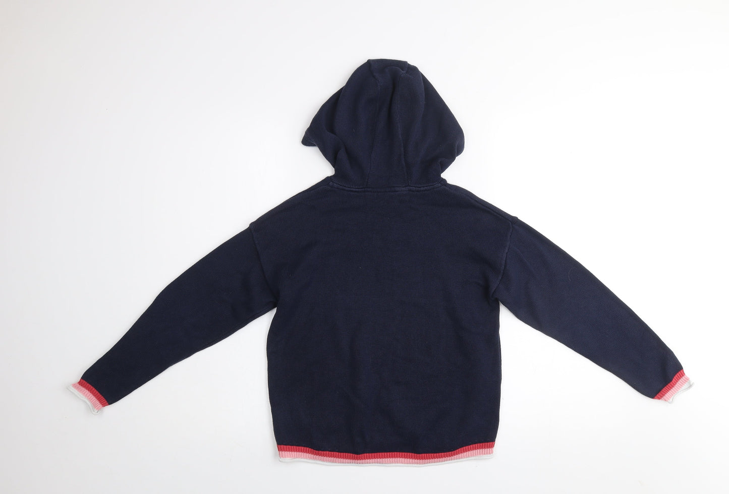 Girls UK Size 9 Years NEXT Blue Pullover Hoodie